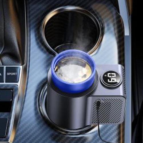 Porte-gobelet de voiture pour chauffage et refroidissement 12V auto - 4