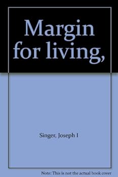 Hardcover Margin for living, Book