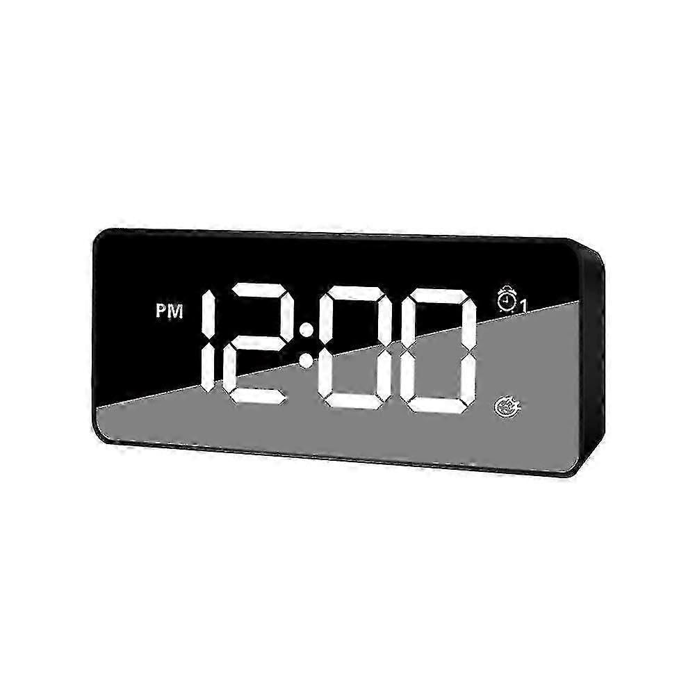 JOYHAPPST Digital Alarm Clocks For Bedrooms Heavy Sleepers Led Bedside Desk Alarm Clock