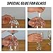 ClenyMagi 2-Pack Fast Curing Glass Glue, Super Glue for Glass, Acrylic, Mirror and More, Clear, Waterproof, Heat-Resistant