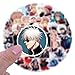 Jujutsu Kaisen Stickers for Kids,55PCS Jujutsu Kaisen Stickers,Hot Cartoon Anime Vinyl Sticker for Water Bottle Laptop Phone Scrapbooking Journaling for Adults Teens for Party Supply Favor Decor