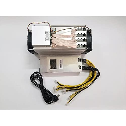 V/N Antminer, Antminer L3+ Hashrate 504mh/S Bitcoin Miner PSU Miner with Power Supply, Asic Miner Uses Dual-Fan Virtual Currency Dedicated Miner