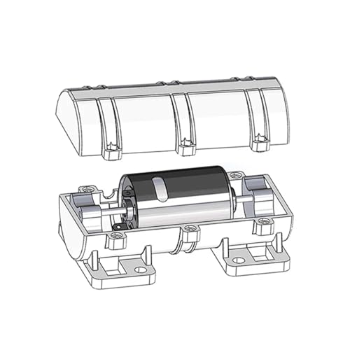 Moteur vibrant CC RC3650 pour modélisme et prototypage 24V - 5