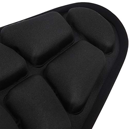 Coussin de siège de vélo housse de selle gonflable JFT noir