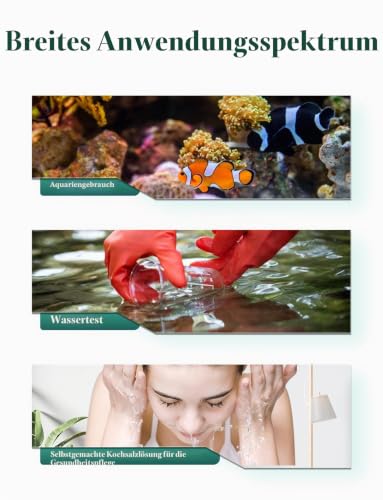 Boxtech Aquarium Salzgehalt Tester Platz Meerwasser Salz Meter Aquarium Salzgehalt Messgerät für Aquarium