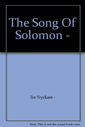 The Song Of Solomon - B0063KRZAE Book Cover