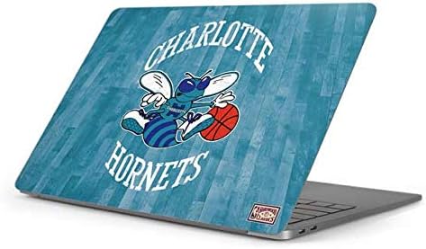 Skinit Decal Laptop Skin Compatible with MacBook Pro 16in (2019-20) - Officially Licensed NBA Charlotte Hornets Hardwood Classics Design