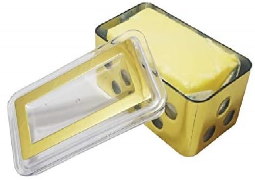 TEDEMEL Butler Butter Pot Butter Case with Airtight Lid Butter Box for Home Butter Box 500 gm Any Colour ONE Piece WLL BE Sent