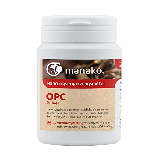 OPC Pulver von Manako 100 g Dose für antioxidative Unterstützung
