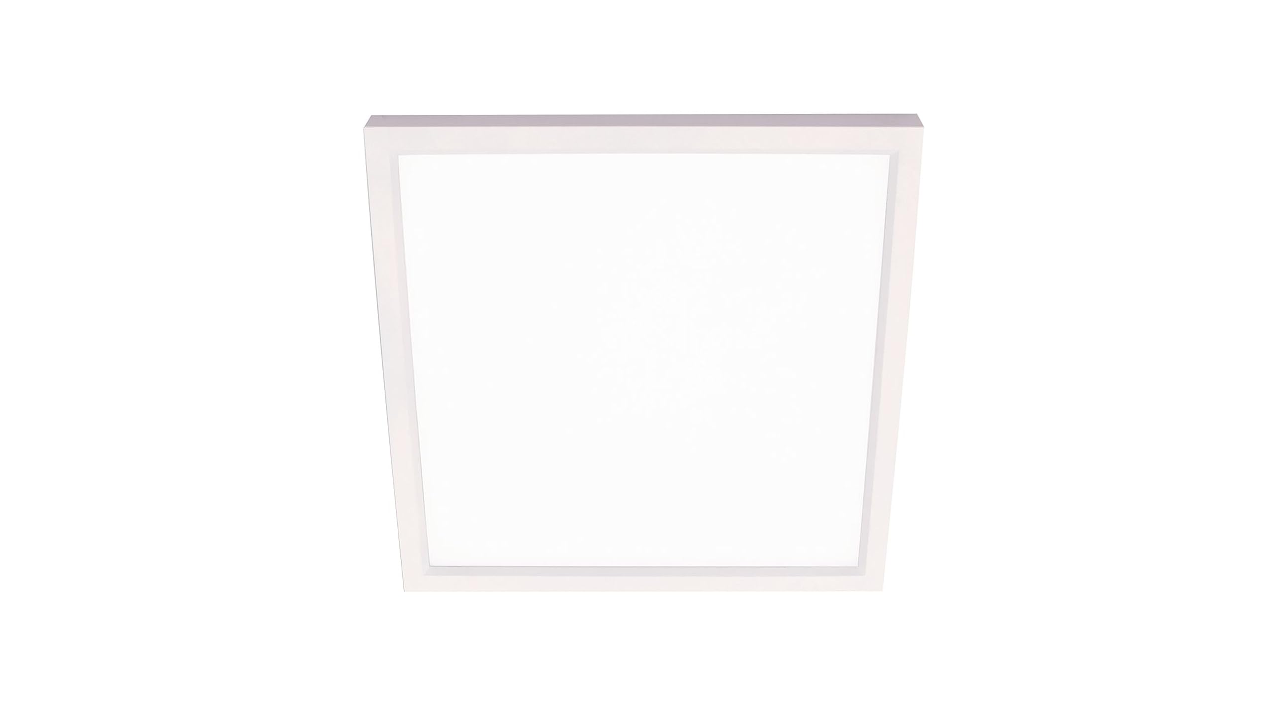 AFX EGSF0611L30D1WH Edge Square Ceiling Light Fixture, White