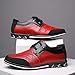 COSIDRAM Mens Casual Shoes Fashion Sneakers Dress Shoes for Men Walking Shoes Business Office Loafers Red 8.5
