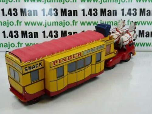 PIN5G + PIN6G 1/43 IXO Cirque PINDER : Ensemble Bar/CREPERIE Postillon