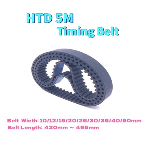 Courroie de distribution HTD 5M 480mm pour transmission synchrone - 2
