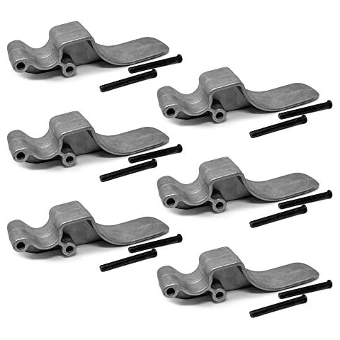 Pro Trucking Products 1705775-1 Cast Aluminum Tarp Stop Kit with Clevis Pins - 6 Tarp Stops - 12 Pins Cover