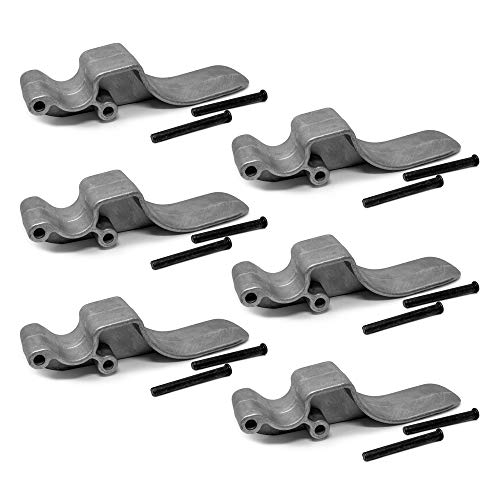 Pro Trucking Products 1705775-1 Cast Aluminum Tarp Stop Kit with Clevis Pins - 6 Tarp Stops - 12 Pins