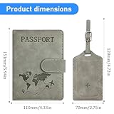 Zoom IMG-1 porta passaporto e etichetta valigia Zoom IMG-1 porta passaporto e etichetta valigia