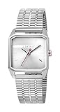 Wasserdichtigkeit: 3 bar Esprit Damen Analog Quarz Uhr mit Edelstahl Armband ES1L071M0015