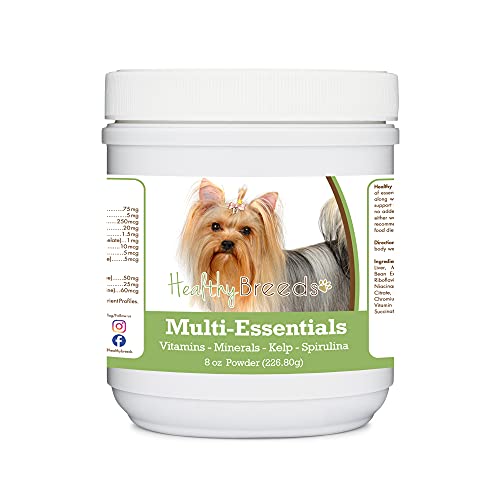 Healthy Breeds Yorkshire Terrier Multi-Essentials Powder for Dogs...