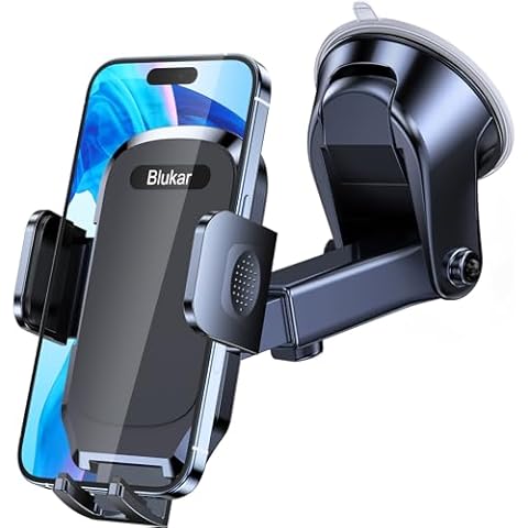 Blukar Car Phone Holder with 360° Rotation Cover