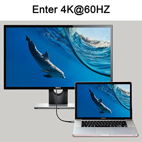 Vcom [6.6Ft] Usb4 Cable 240W Compatible With Thunderbolt 3 Devices, Usb4 Cable With 4K@60Hz Video Usb-C For Thunderbolt 3, Dell, Ipad Air 4, Ipad Pro 2020, Pixel, Hub, Docking, And More #TOP6