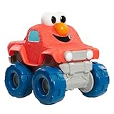 SESAME STREET Giggle N Go Monster Truck Toy Vehicle, Pops Wheelies, Sings, and Has Phrases, Officially Licensed Kids Toys for Ages 2 Up, Amazon Exclusive