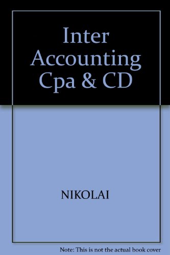 Intermediate Accounting