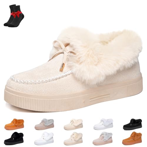 [SYT-MD] ���f�B�[�X �~�p�t���b�g�ӂ�ӂ�X�m�[�u�[�c�A�g�����t�F�C�N�t�@�[���n����~�߃��[�t�@�[�A�����E���O���p�J�W���A���v���b�V���V���[�Y(Beige Lowtop,38)