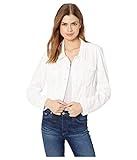 Paige Women's Relaxed Vivienne Jacket Outerwear, Crisp White, XL
