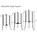VINGLI Upgraded 4 Frame Honey Extractor Separator,304 Food Grade Stainless Steel Honeycomb Spinner Drum Manual Crank With Adjustable Height Stands,Beekeeping Pro Extraction Apiary Centrifuge Equipment