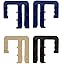 2 Blue 1 Black 1 Khaki
