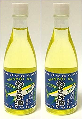 沖縄の人気お土産 わさび油 100g 親父のまぐろ専用 2本セット わさび風味とツーンとした辛さがくせになる液体わさび調味油