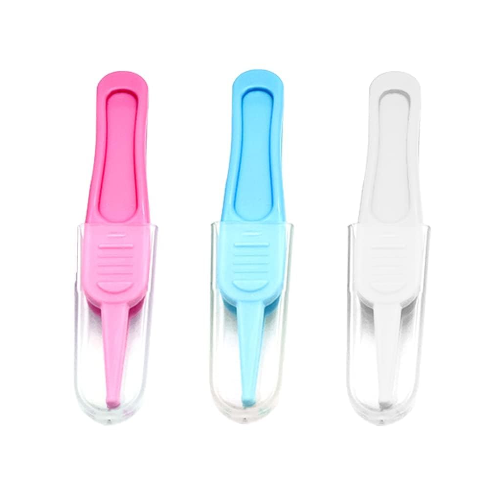 3 Pcs Baby Nose Cleaning Tweezers,Baby Booger Remover Clip Safe and Reusable Nasal Aspirator for Baby Newborn Nose Plucker to Remove Struck Dust Particles & Mucus From Baby Nose-image-40