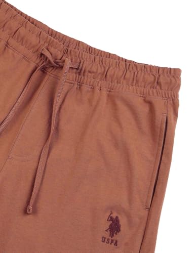 Image of U.S. Polo ASSN. Mens. OJ007 Solid Cotton Lounge Joggers