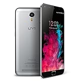UMI Touch Smartphone libre Android 6, Telfono Mvil Dual SIM con Batera de 4000mAh, Lector de Huellas, 3GB/ 16GB, 5.5 pulgadas, Octa Core 4G LTE- Gris