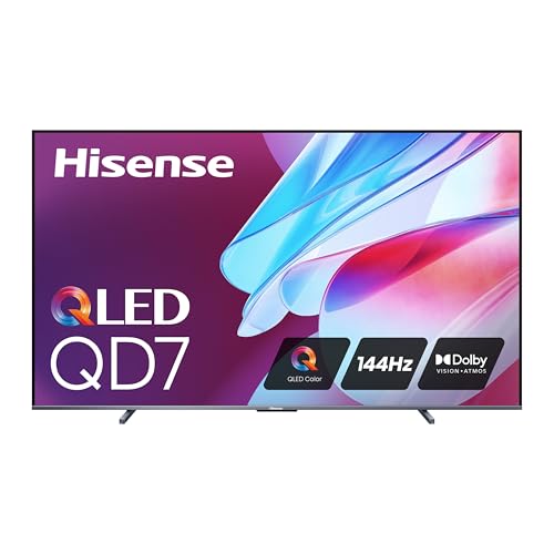 Hisense 100-Inch Class QD7 Series QLED 4K UHD Google Smart TV (100QD7N, 2024 Model) - QLED, Native...