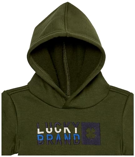 Lucky Brand baby-boys 2 Piece Fleece Hooded Jog Set3