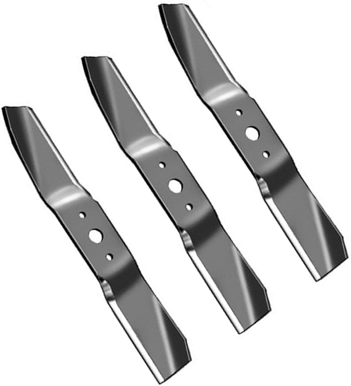 759-3939 742-3036 (3) Cuchillas de cortacésped compatibles con CUB Cadet GT2186 GT2544 208 209 44" Deck