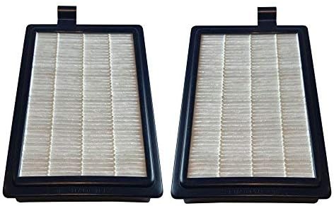 Crucial Vacuum Replacement Vacuum Filter Compatible with Part # H12, HF1, HF-1 & Models Electrolux: EL5010,EL5035,EL6980,EL7000,EL7020,EL7050,EL8500,EL8501,EL8502 - Hepa Style Filters (2 Pack)