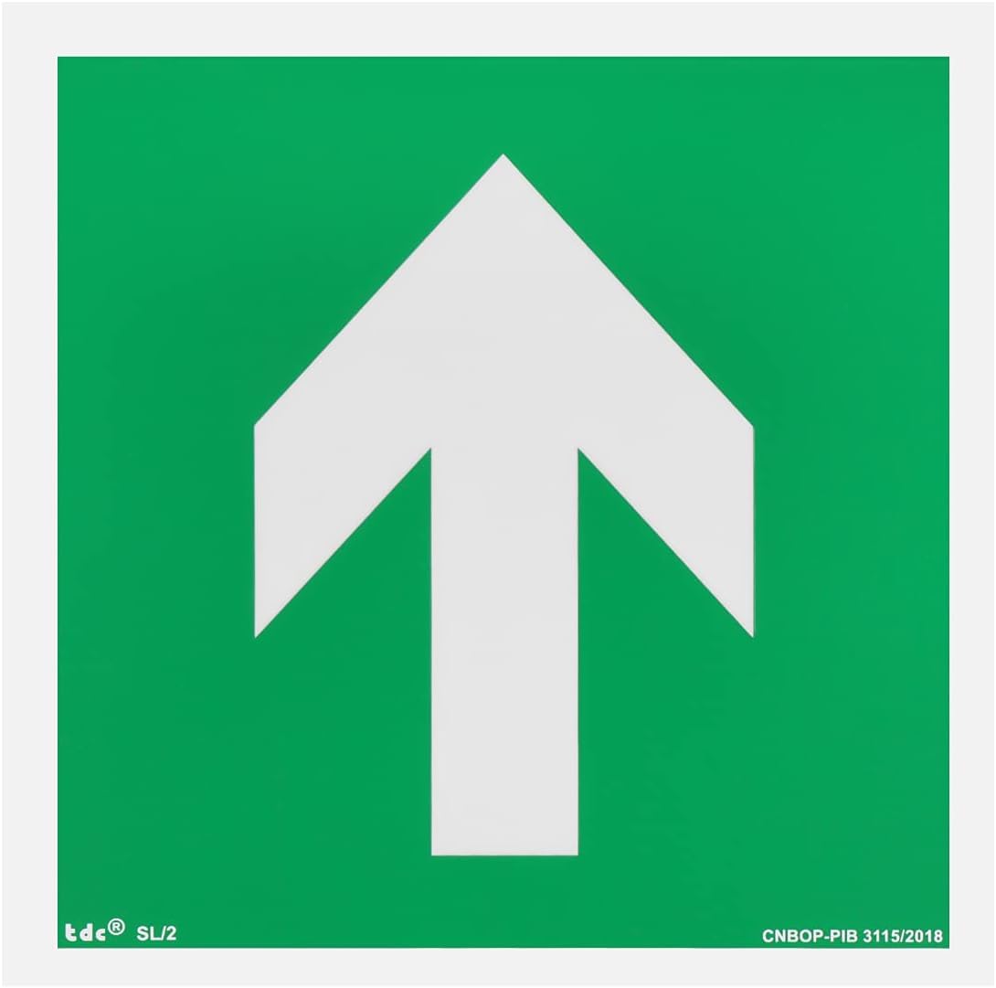 Fluchtweg Notausgang Schild Kunststoffplatte nachleuchtend selbstklebend ASR 1.3 Fluchtweg Notausgang Schild Kunststoffplatte nachleuchtend selbstklebend ASR 1.3