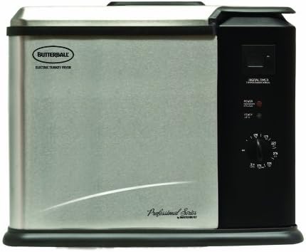 Masterbuilt 20011210 Butterball Professional Series Indoor Electric Turkey Fryer, X-Large [OLD VERSION] (Older Model)