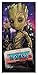 Jerry Leigh Disney marvel Happy Guardian Groot Beach Towel 28x58 Spring Summer Galaxy