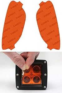 Lamin-x Custom Fit Amber Fog Light Covers for Ford Escape Hybrid (20-)