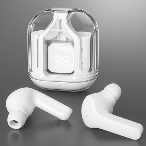 Image of Wireless Ear Bear Buds Wireless with 60H Playtime, Noise Isolation & Bluetooth Earbuds with Voice Assistant, Ear Buds with Bluetooth V 5.3 & with Type C Fast Charging 60H Playtime Multicolur