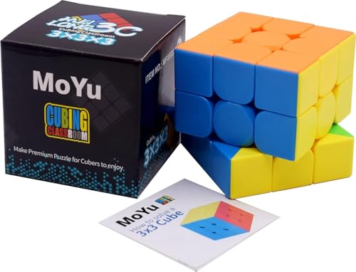 Image of M-Alive MoYu Cube 3D Speed Cube, Stickerless Dodecahedron Puzzle Cube, 72mm, Smooth Turning ABS Brain Teaser Toy for Kids and Adults (3X3)