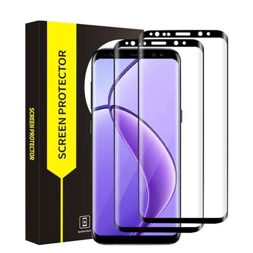 Bodyguard 2 Stück für Panzerglas für Samsung Galaxy S9 Schutzfolie 3D-Volle Bedeckung 9H Härte Anti-Kratzen Ultra-Klar Kristallklar Fingerabdruck-ID 0 Staub & Blasen Samsung S9 Displayschutzfolie