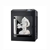 impresora 3d industrial en accion * Cama caliente placa de calefacción integrada, se calienta de forma desigual la placa de división tradicional, y es fácil de hacer que el modelo se caiga. Utilizamos un 3 en 1 cama caliente [vidrio templado placa + parte inferior de aluminio calentado +].