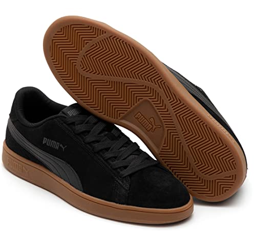 Tênis Smash V2 Bdp, Puma, Adulto Unissex, Preto, 41