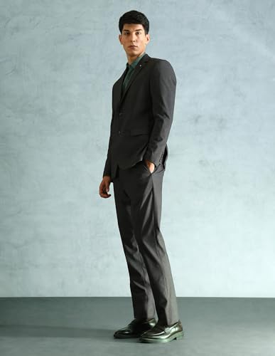 Image of Arrow Tailored Fit 2 piece Suit for Men - Single Breasted Blazer with Trouser, Coat Pant for Men