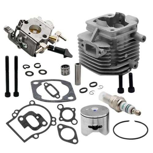 2 Hole 29cc Cylinder Or Carburetor Kit 1/5 Compatible With Hpi Compatible With Rofun Compatible With Rovan Compatible With Km Baja 5B 5T 5SC Rc Car Gas Engines Parts(Kit Carburetor Black)