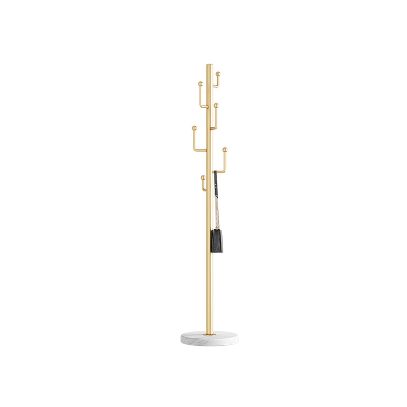 Dh2yjnbf3 Standing Hanging Clothes Rack Floor Type Bedroom Home Marble Hat Suggested Shelves Hallway
